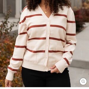 Striped Cardigan